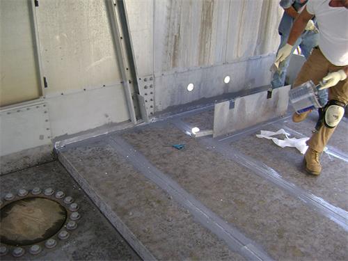 冷卻塔漏水防水補漏維修方法流程