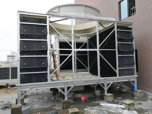 圓形冷卻塔腐蝕原因分析,圓形冷卻塔填料安裝視頻