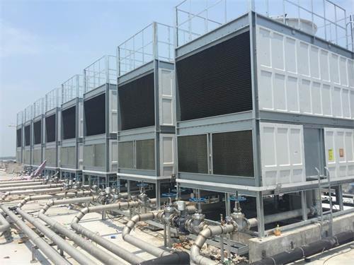 橫流方形冷卻塔降噪(方形橫流式冷卻塔原理)
