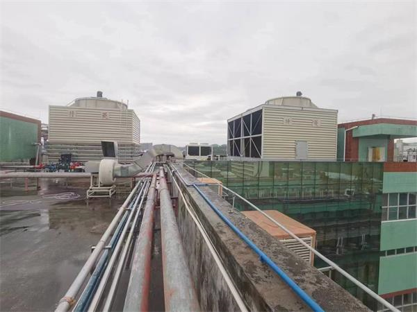 閉式冷卻塔安裝需要注意的事項(閉式冷卻塔安裝示意圖)