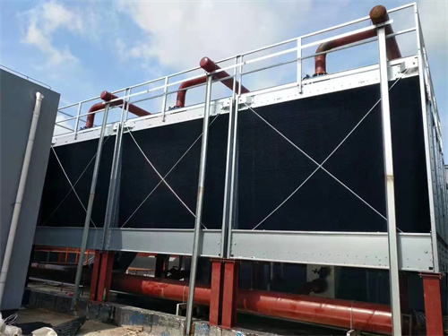 橫流冷卻塔內壁部件打磨工藝處理(橫流式冷卻塔結構)