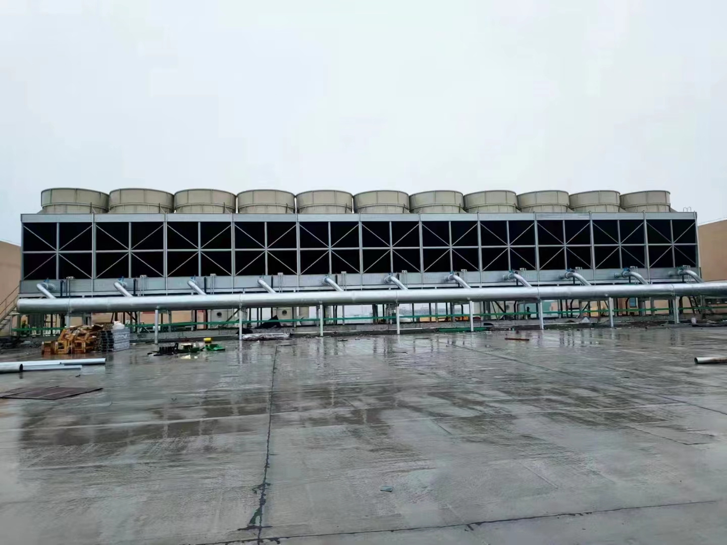 簡析雙曲線冷卻塔維修需要注意的地方,電廠冷卻塔為什么做成雙曲線