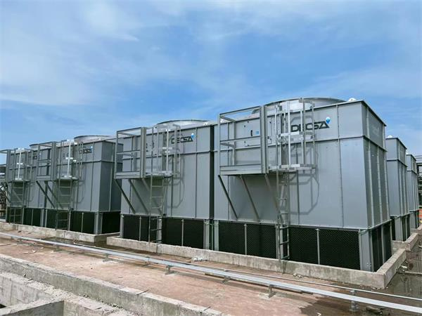 簡(jiǎn)析橫流式冷卻塔和逆流式冷卻塔的優(yōu)點(diǎn),橫流式冷卻塔原理圖